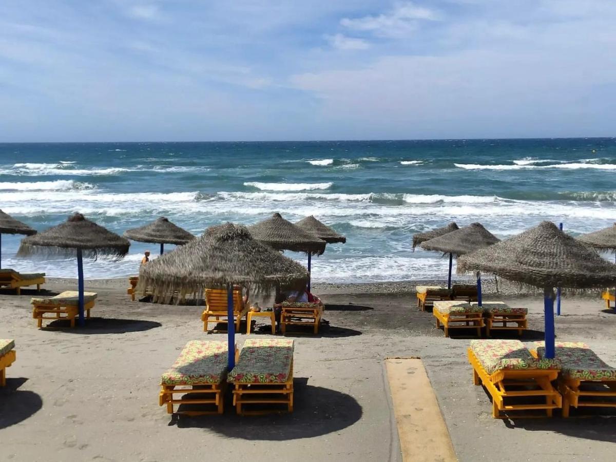 Apartamento Escapada Familiar En Torrox Costa A 100M De La Playa, Vistas Al Mar Y Parking Gratis Exterior foto
